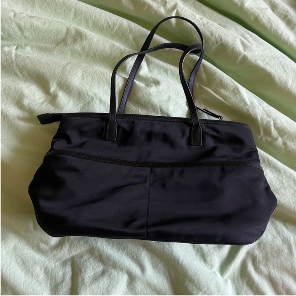 Black Friday Special Michael Kors Kempton Jet Set Tote Nylon Black - Picture 5 of 7